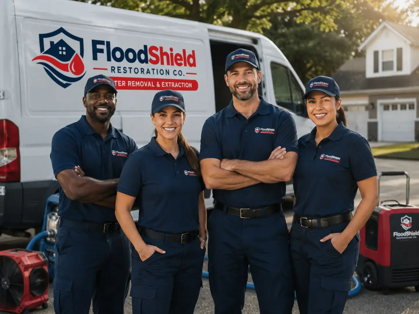 Flood Damage Restoration company in Leblanc, LA