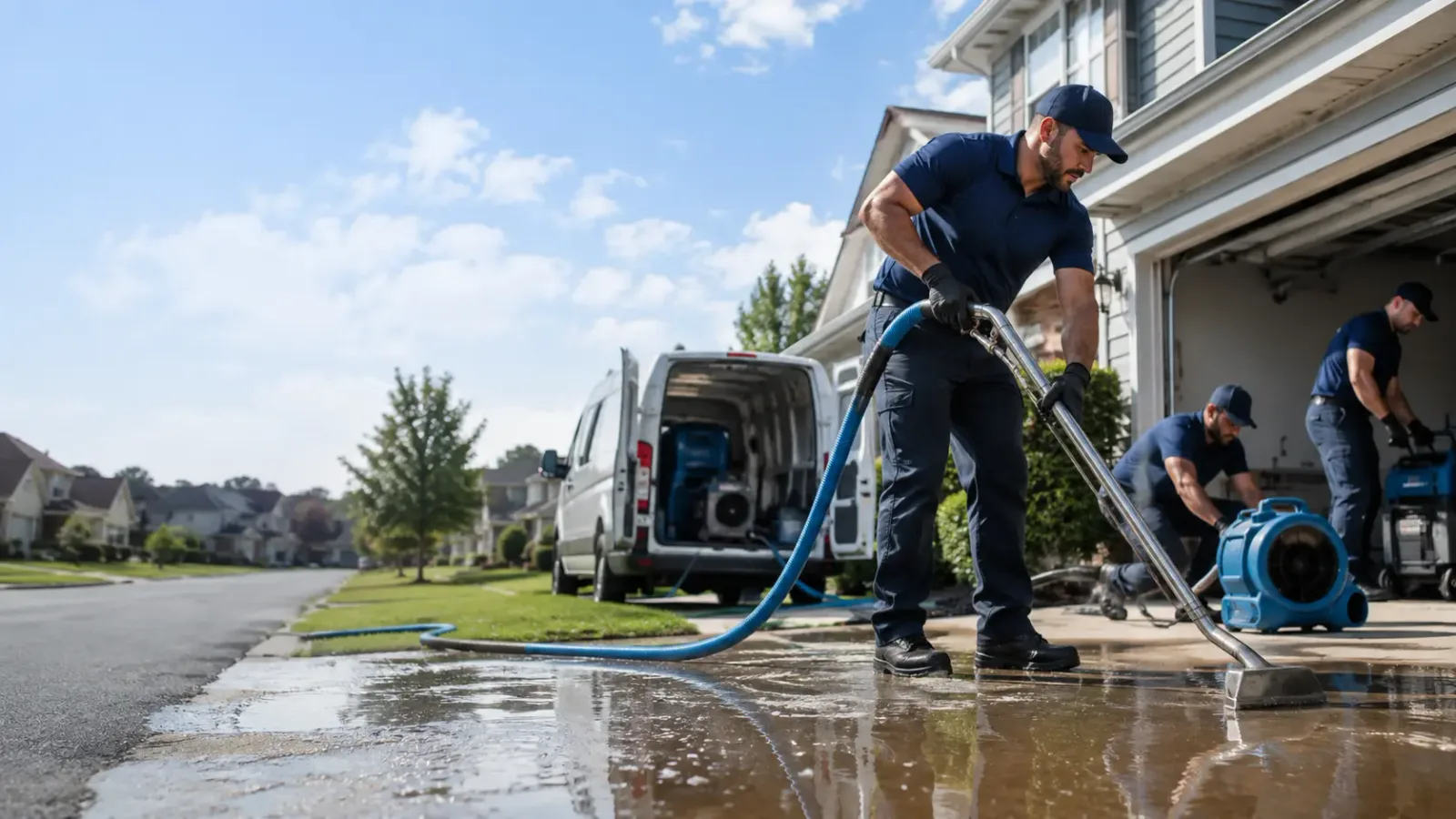 Flood Damage Restoration in Leblanc, LA